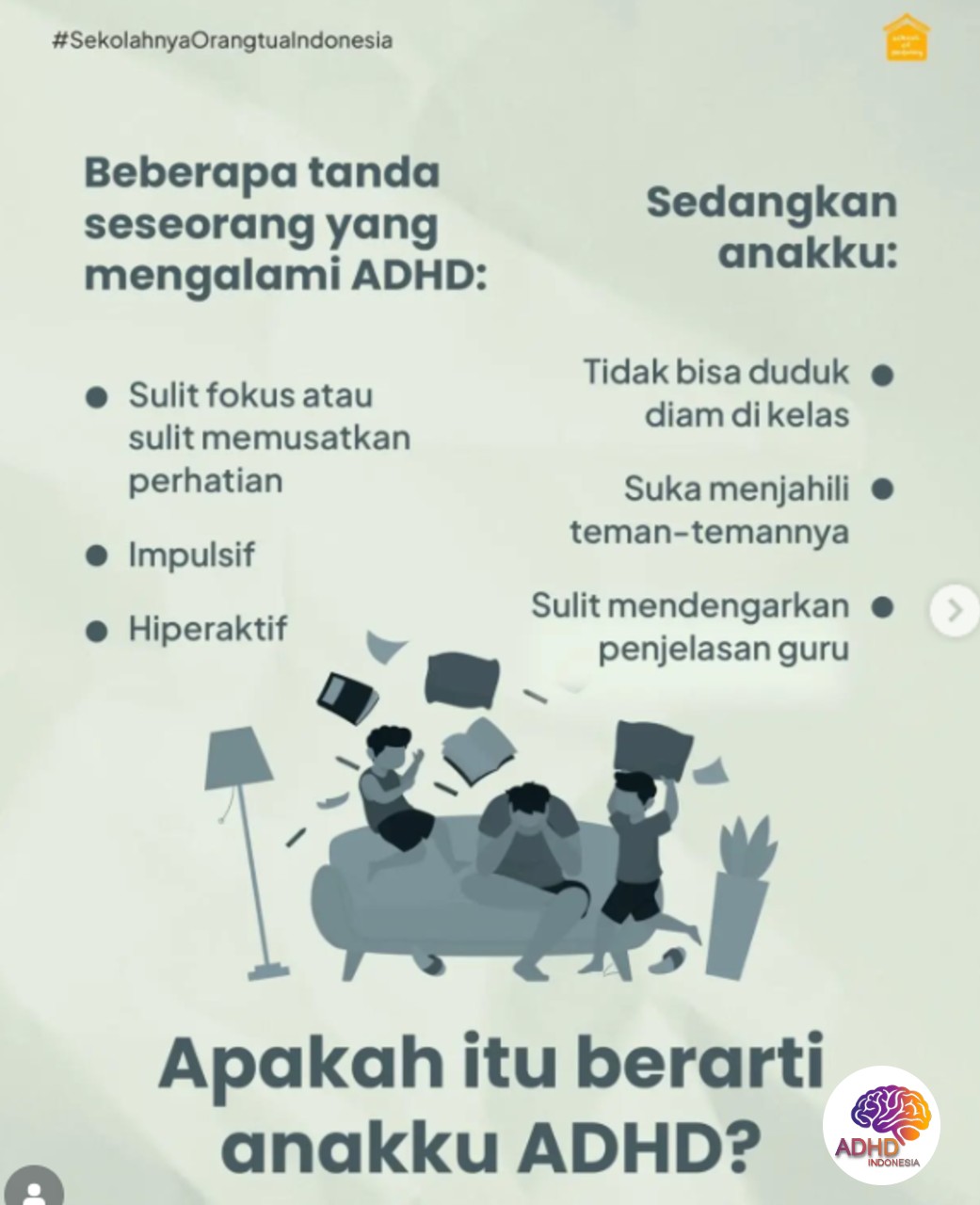 Ciri dan Gejala ADHD pada Anak Usia Dini di Kabupaten Konawe Selatan